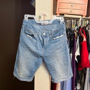 Cute light blue jean shorts